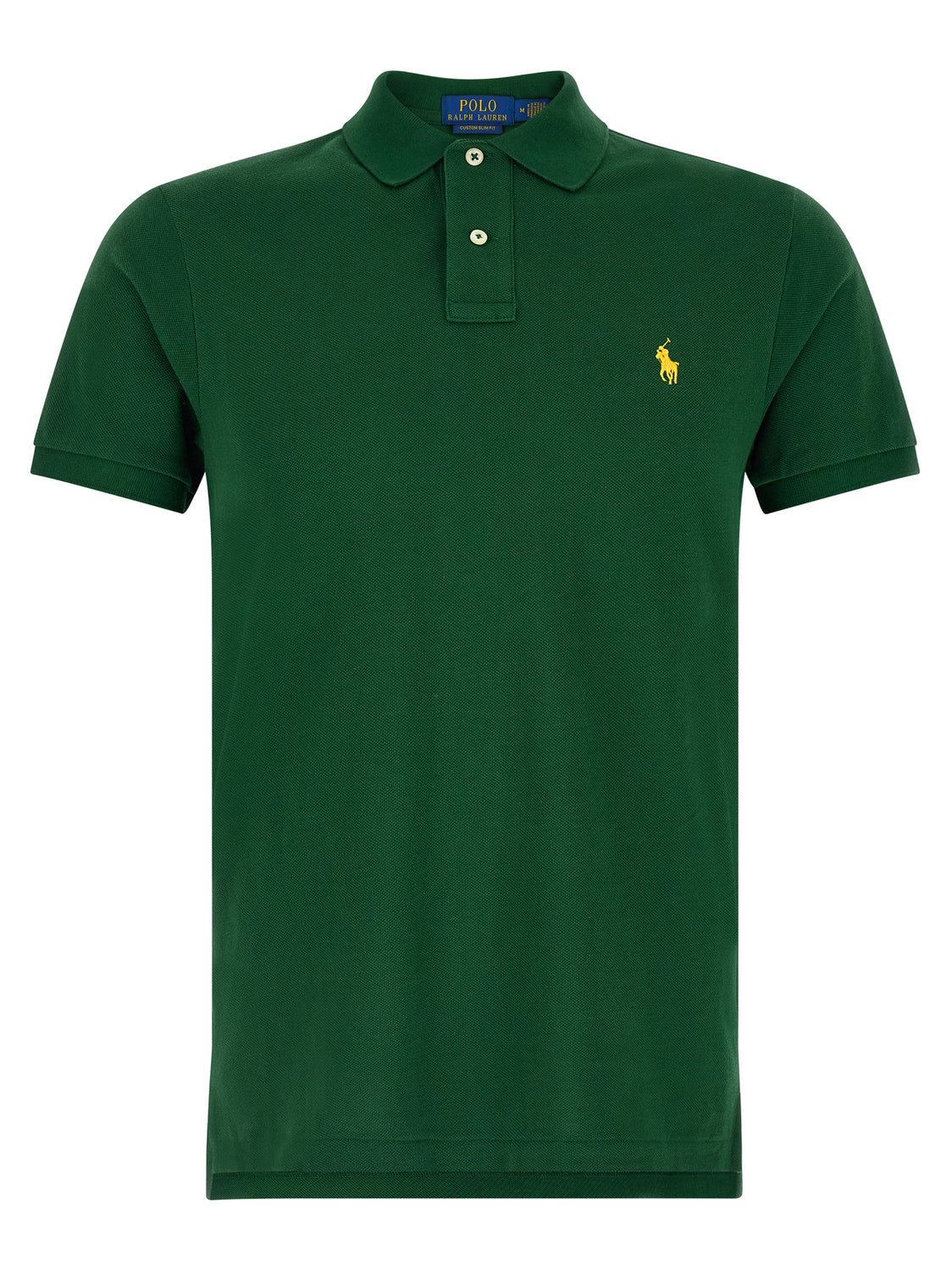 Bicolor Cotton Polo Shirt