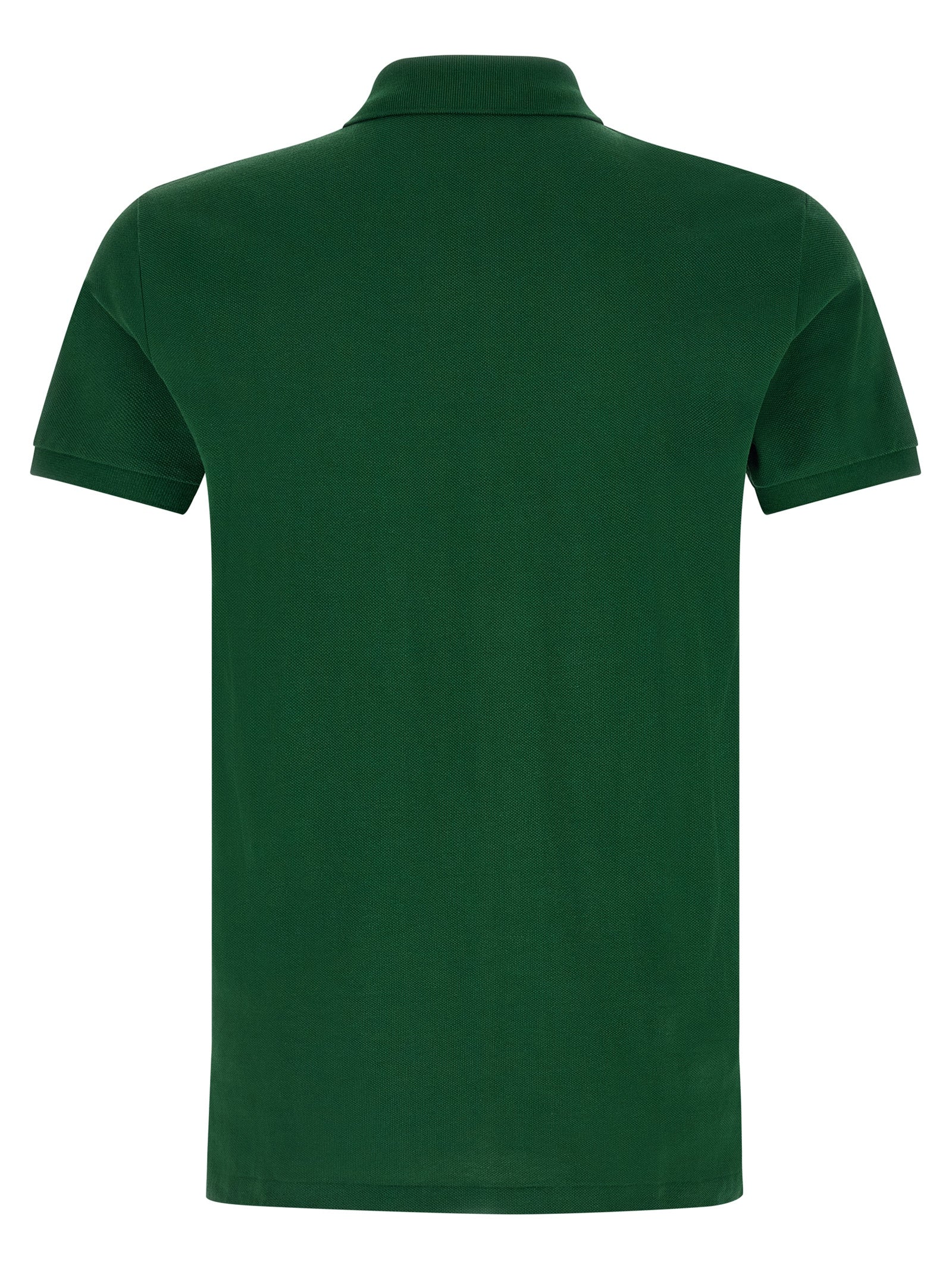 Bicolor Cotton Polo Shirt