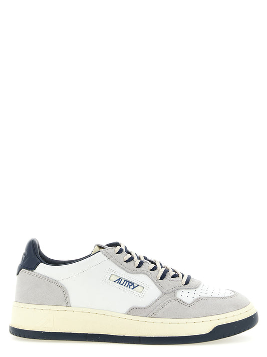 Multicolor Cowhide Athletic Sneakers
