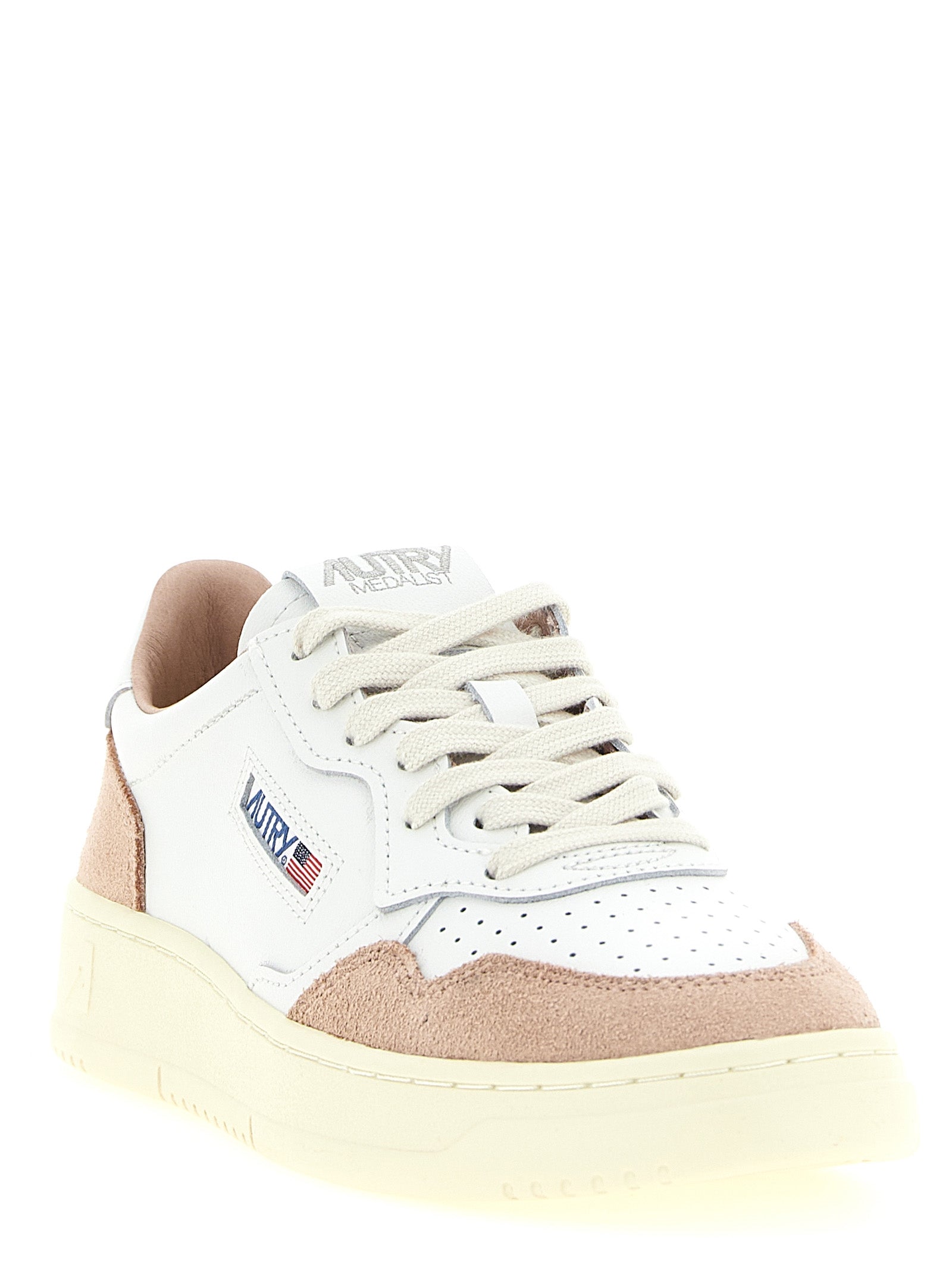 Multicolor Cowhide Low Top Sneakers