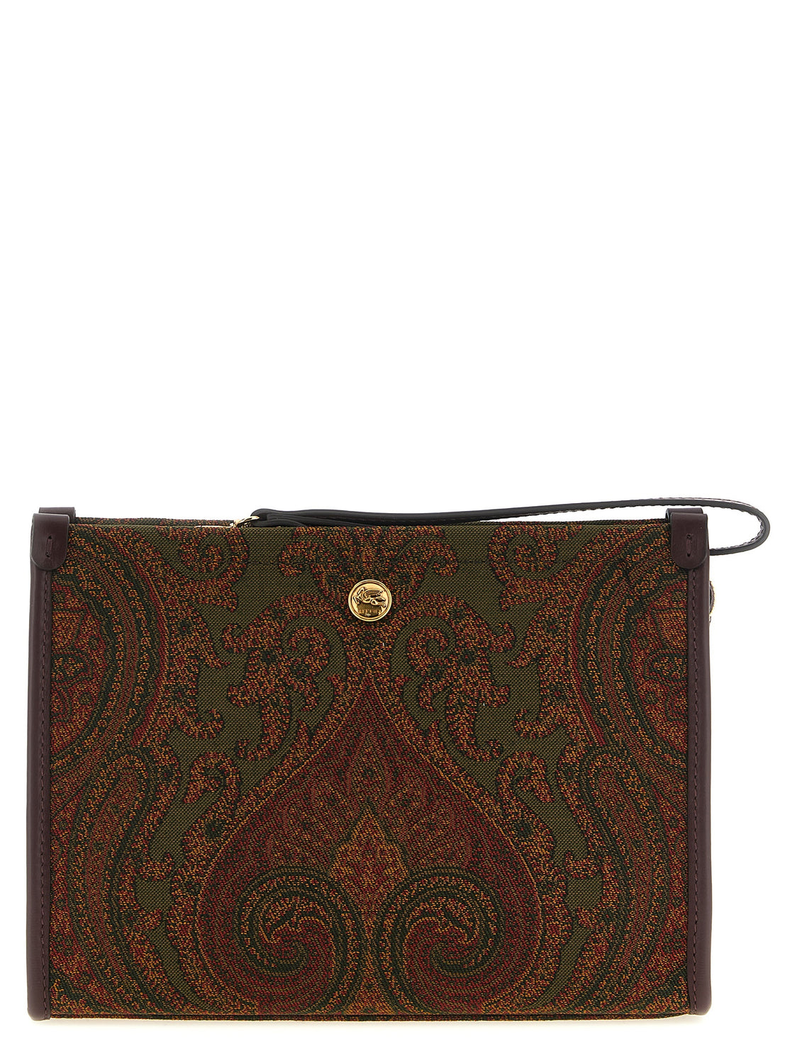 Multicolor Polyester Clutch Bag