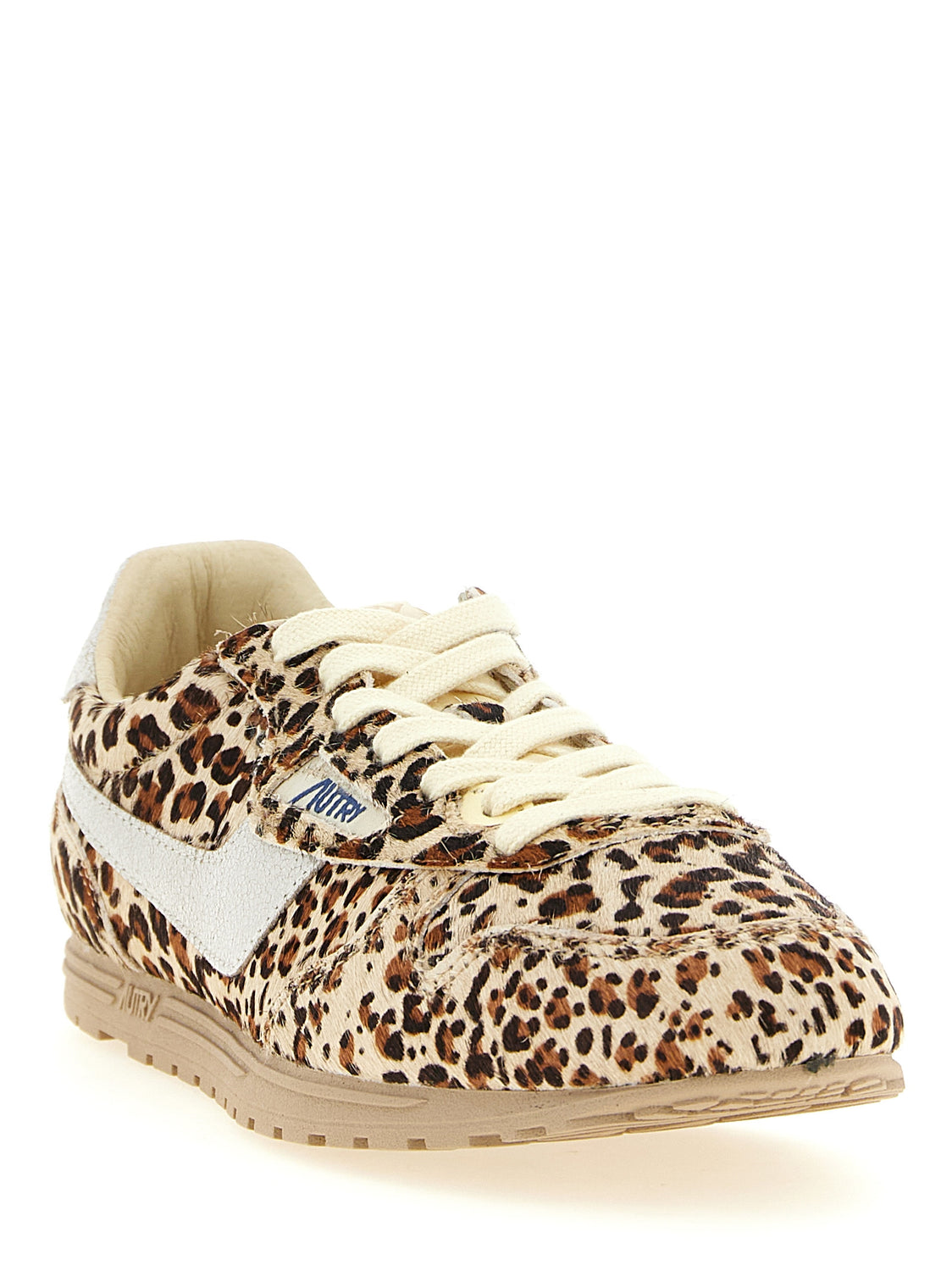 Multicolor Cowhide Low Top Sneakers