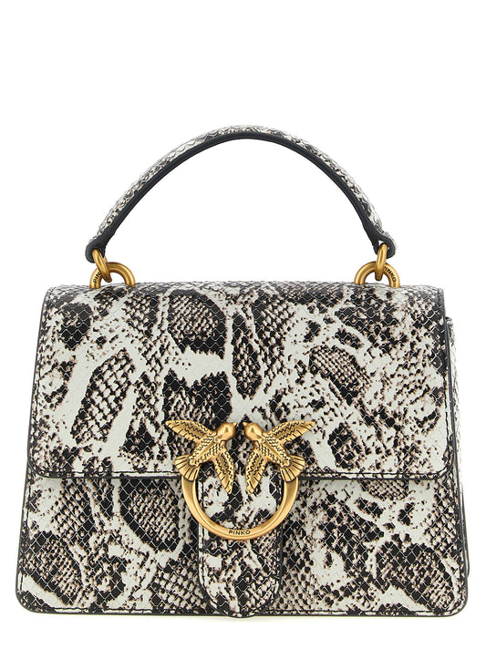 Gray Calfskin Handbag