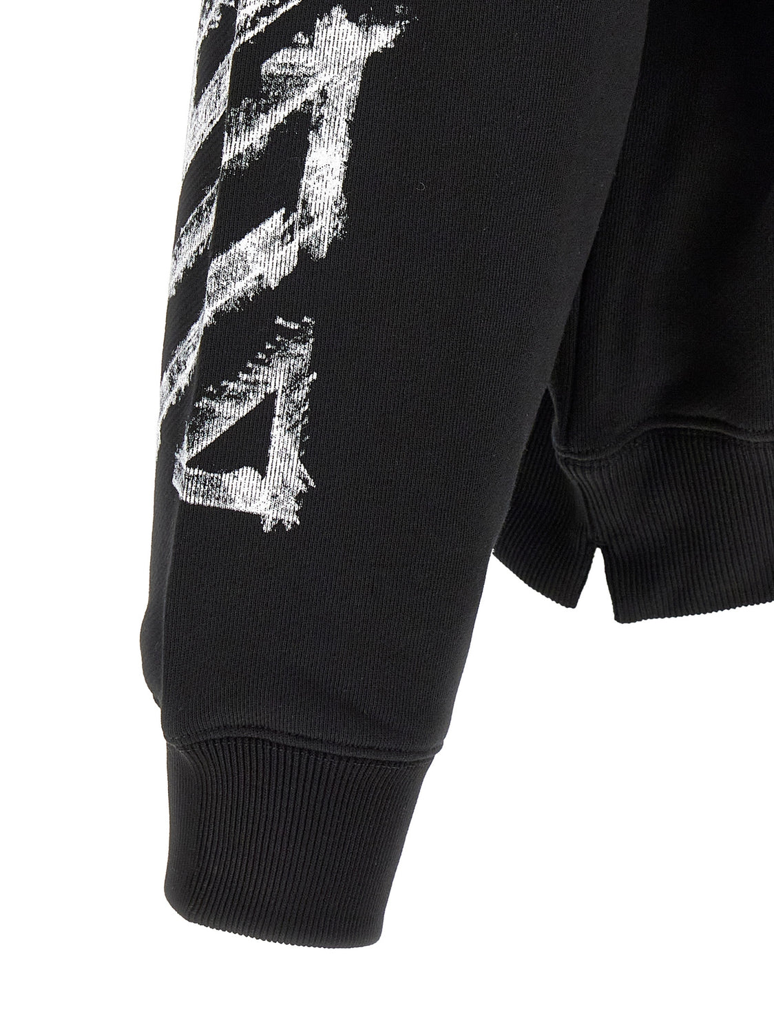 Black Cotton Sweatshirt