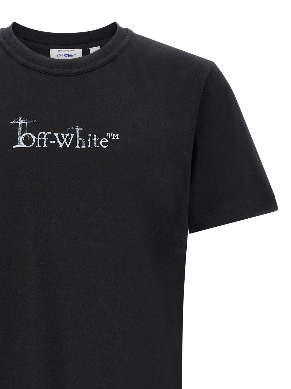 Black Cotton T-Shirt