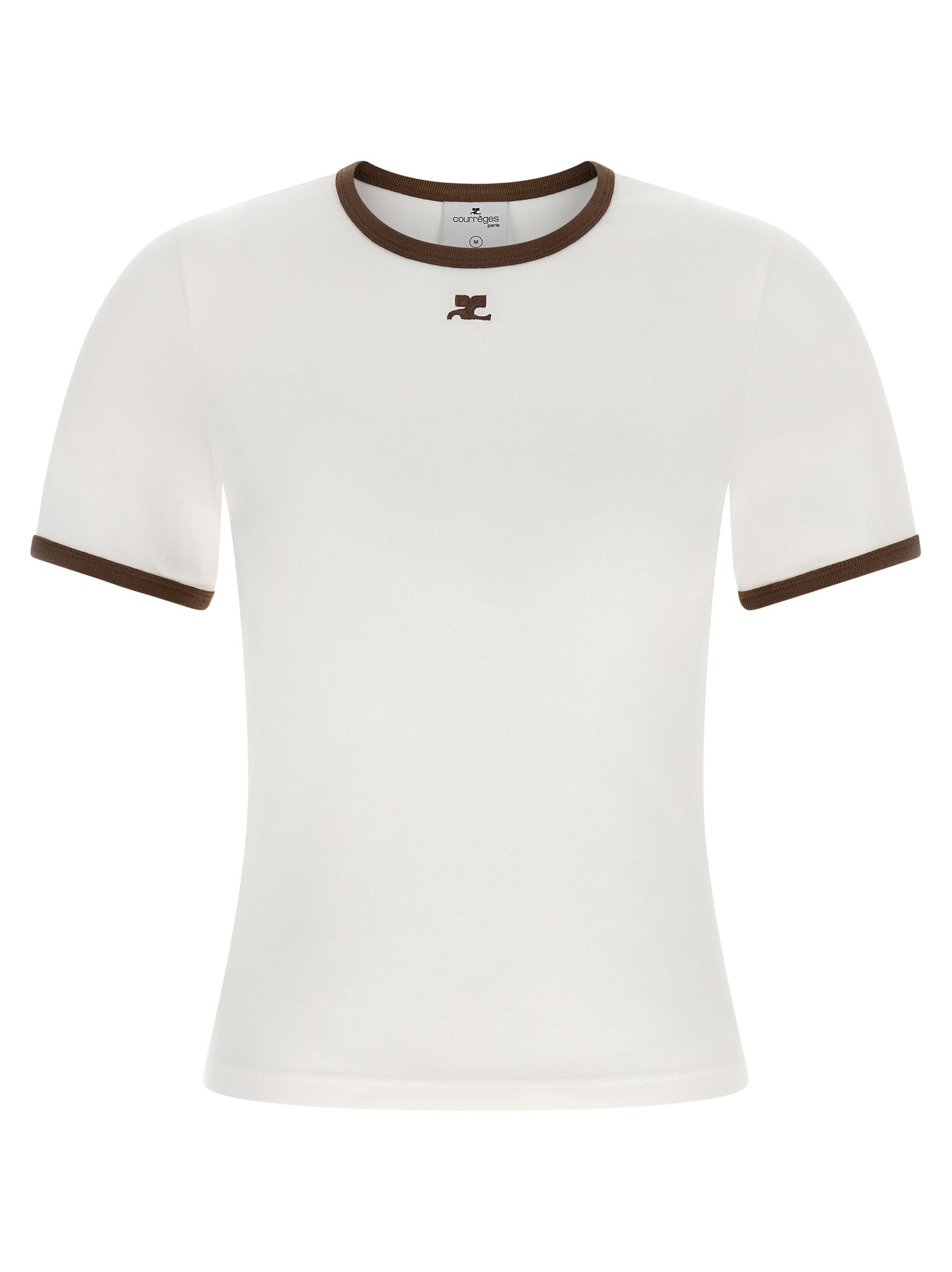 Brown Cotton T-Shirt