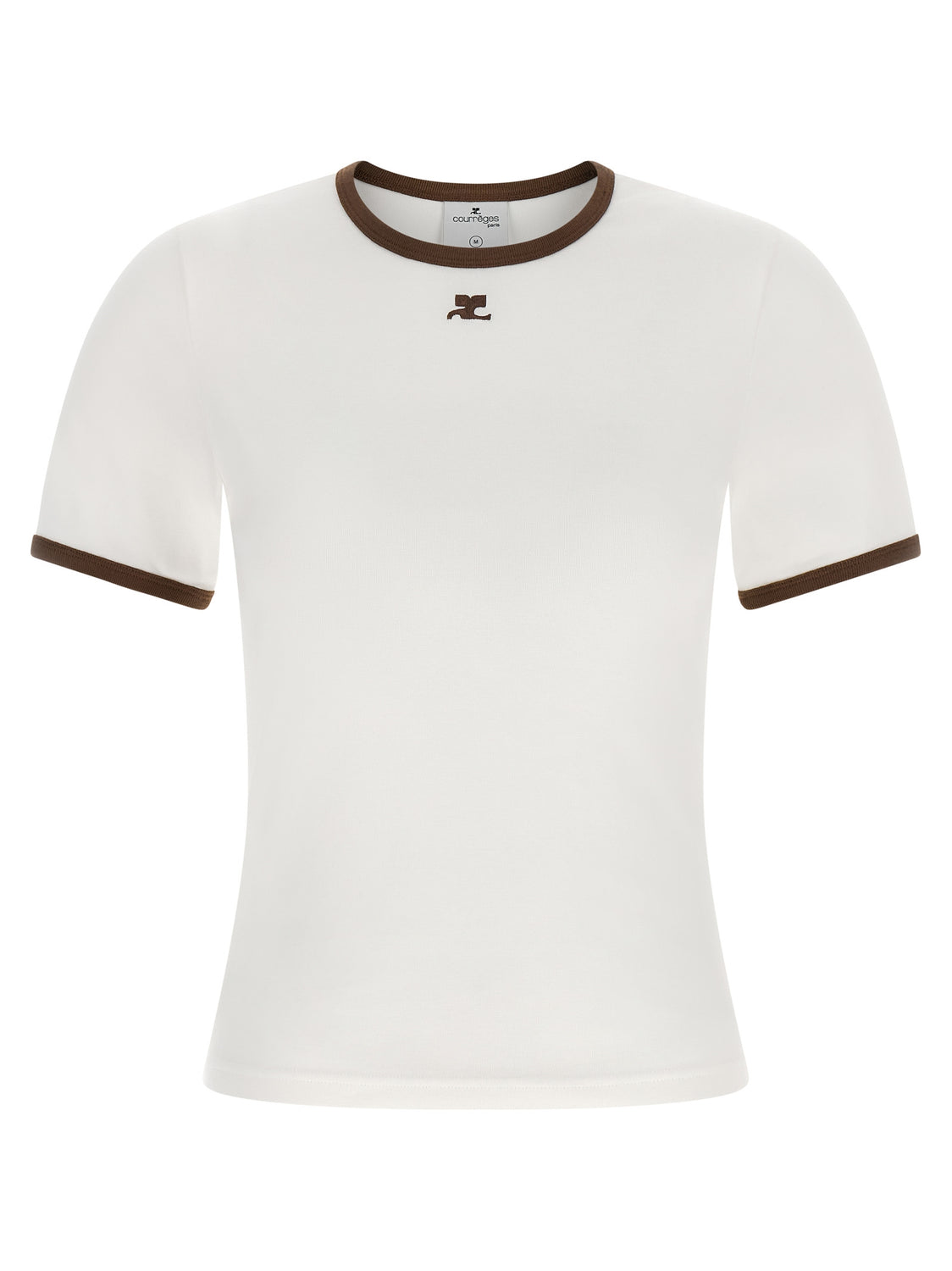 Brown Cotton T-Shirt