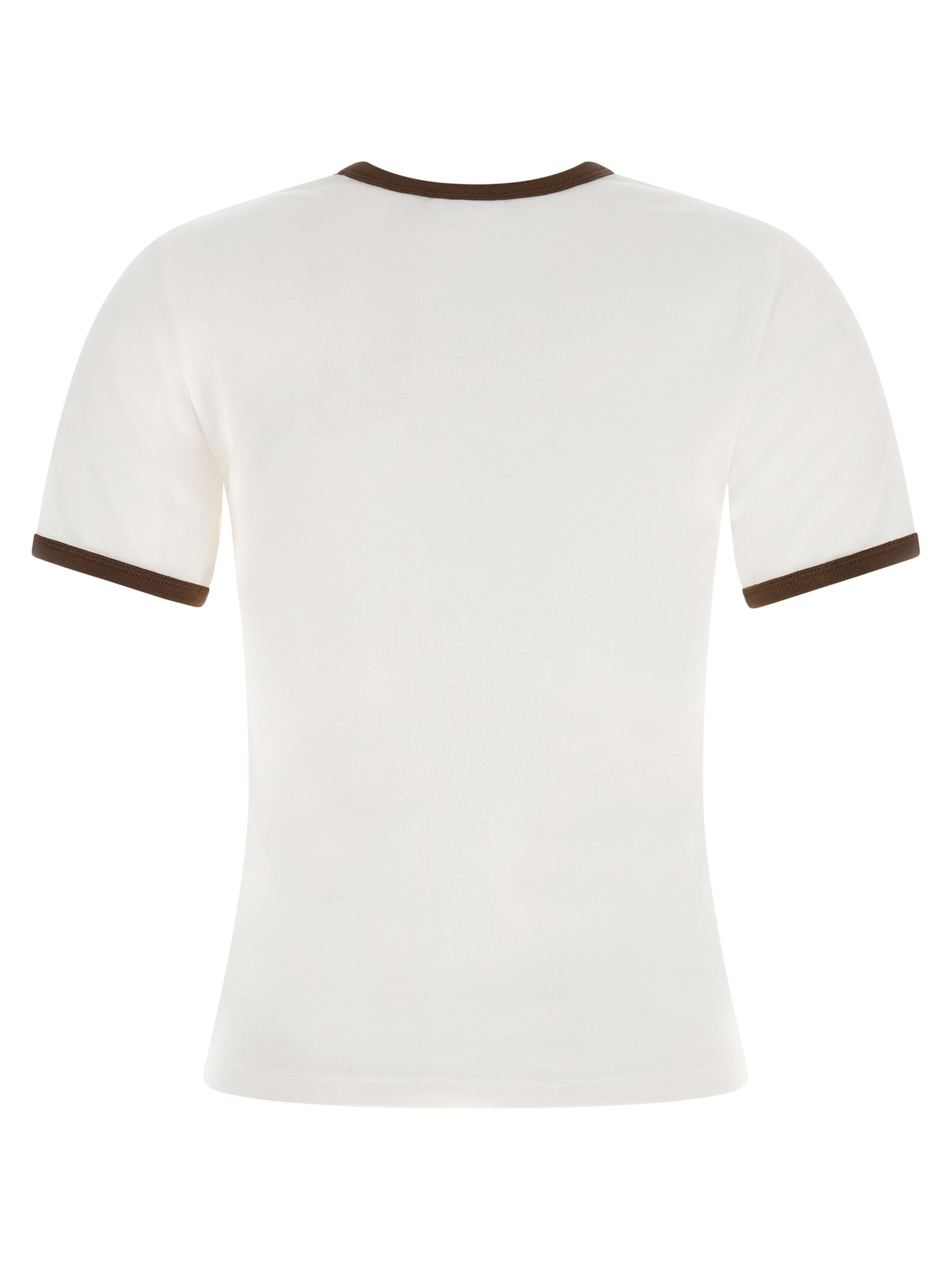 Brown Cotton T-Shirt
