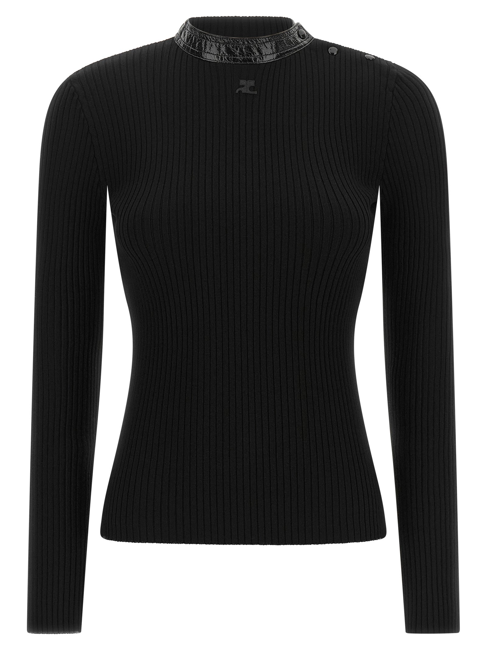 Black Viscose Cardigan