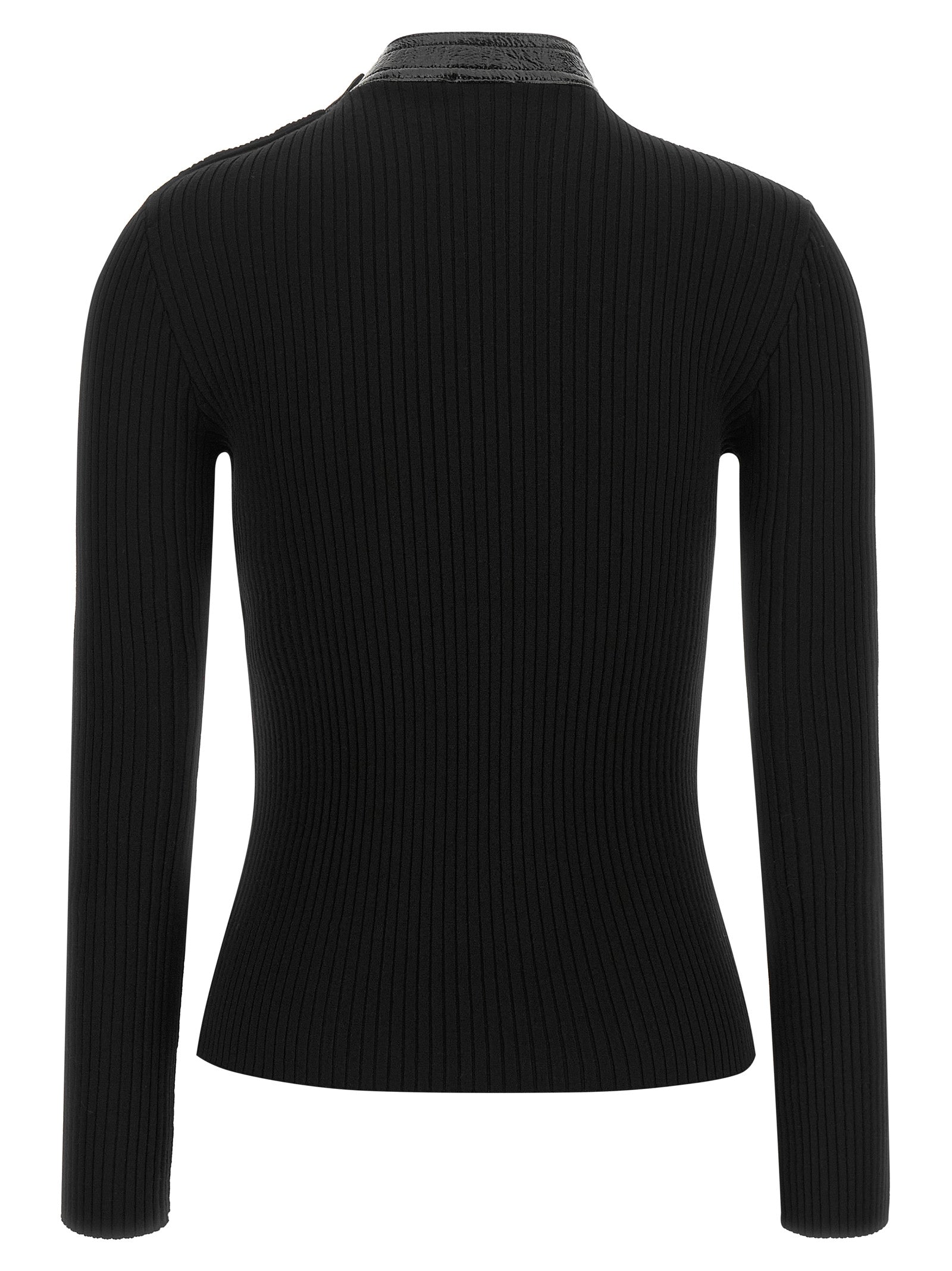 Black Viscose Cardigan