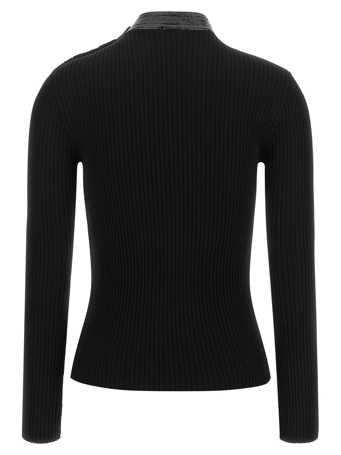 Black Viscose Cardigan