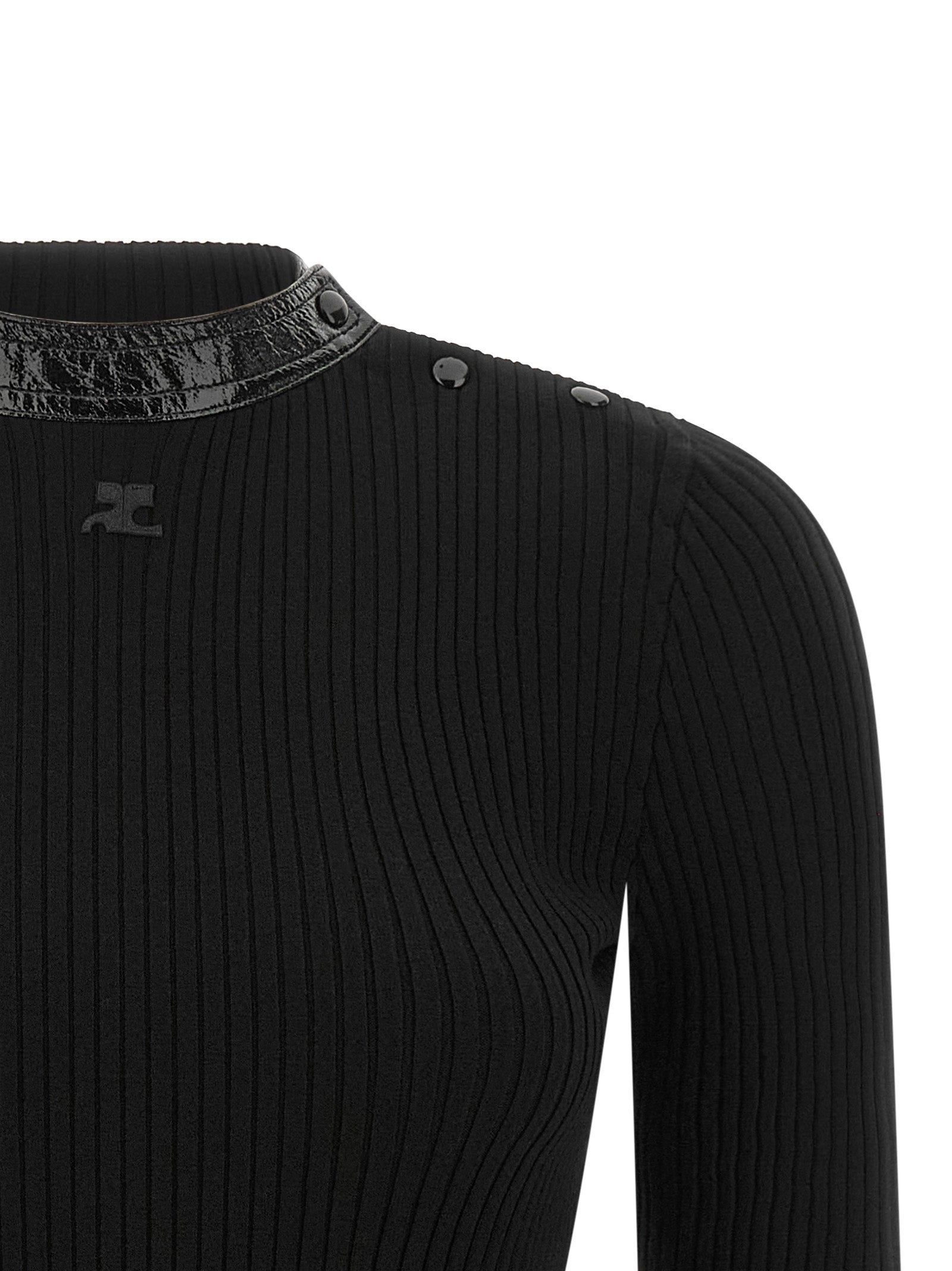 Black Viscose Cardigan