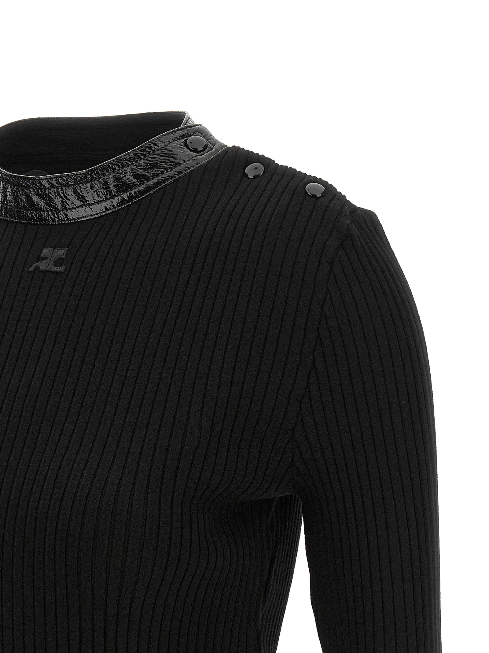 Black Viscose Cardigan