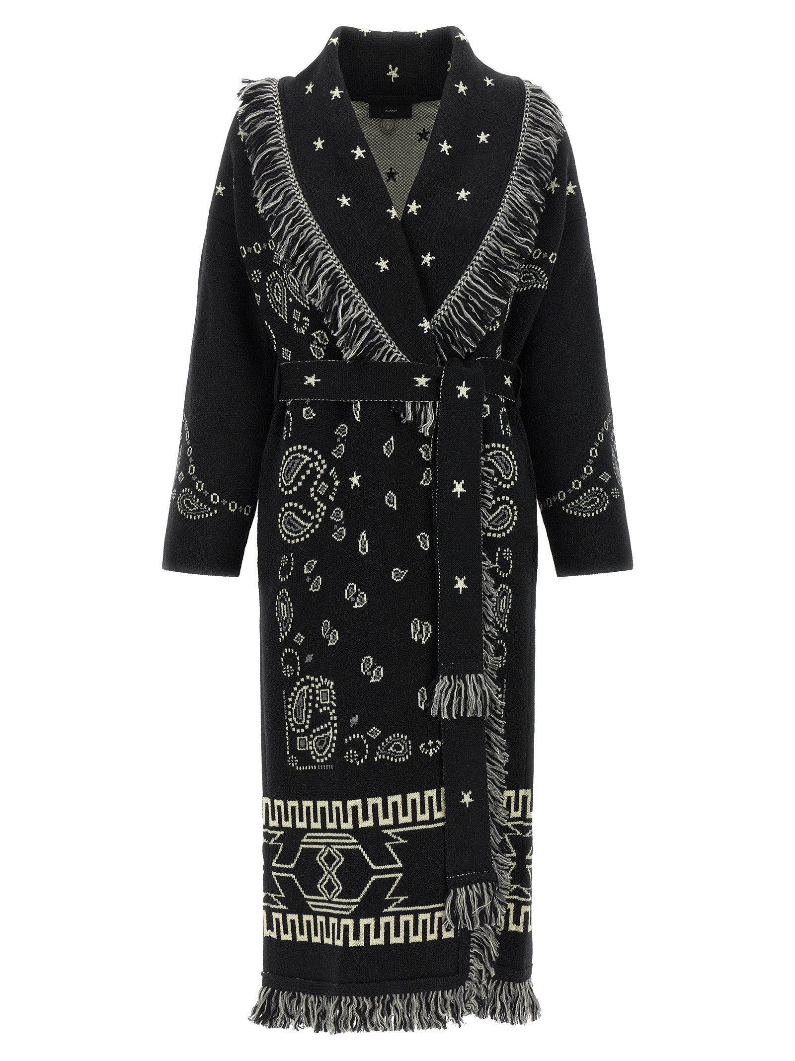 Black Virgin Wool Coat