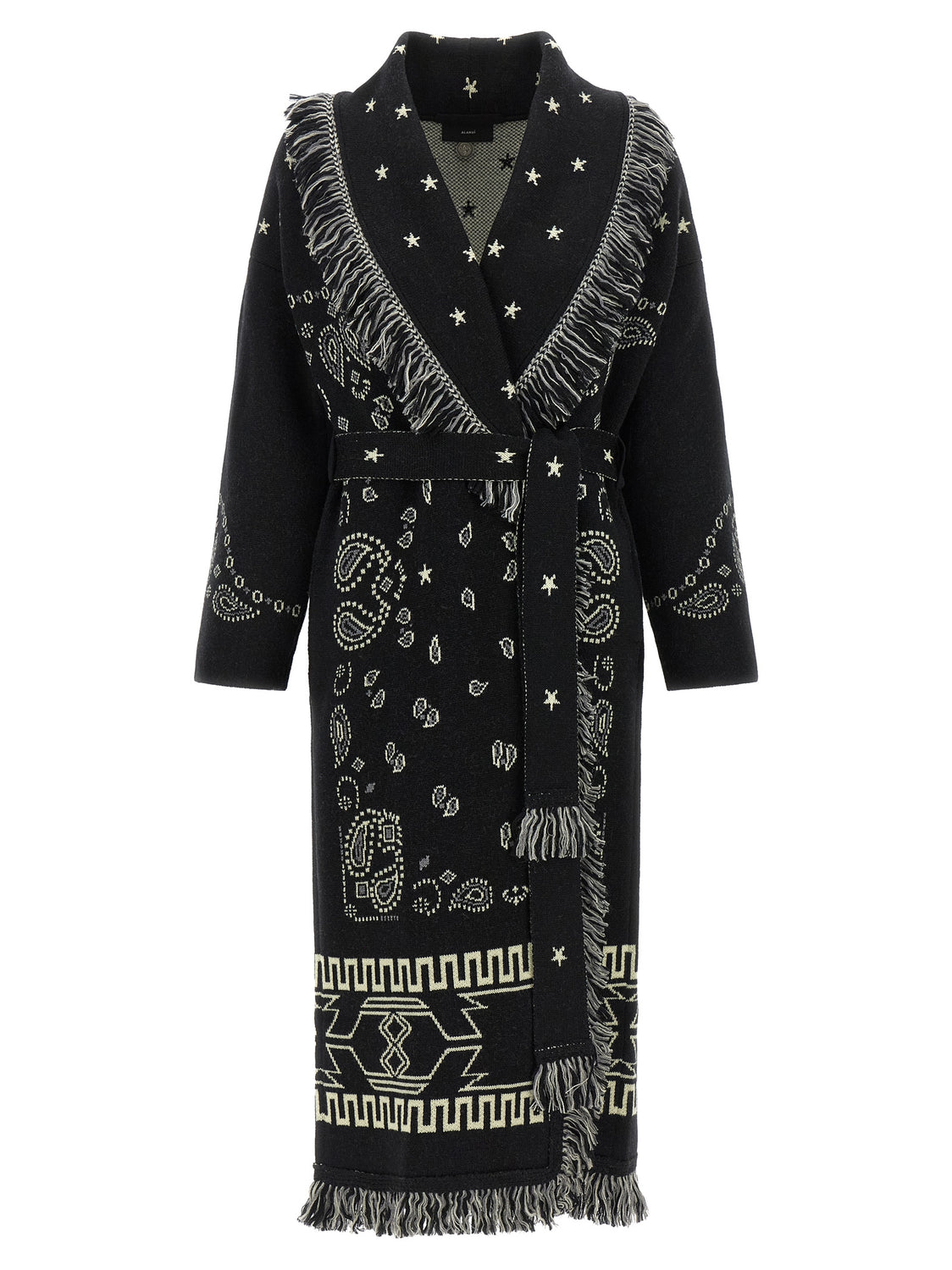 Black Virgin Wool Coat