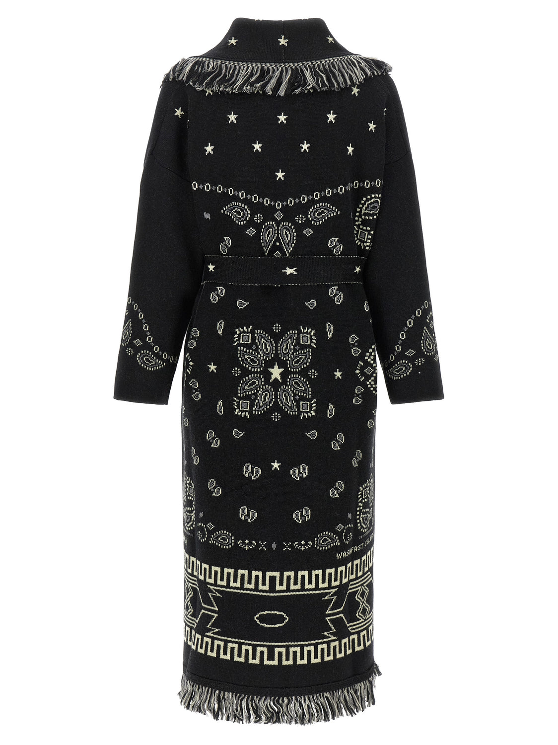Black Virgin Wool Coat