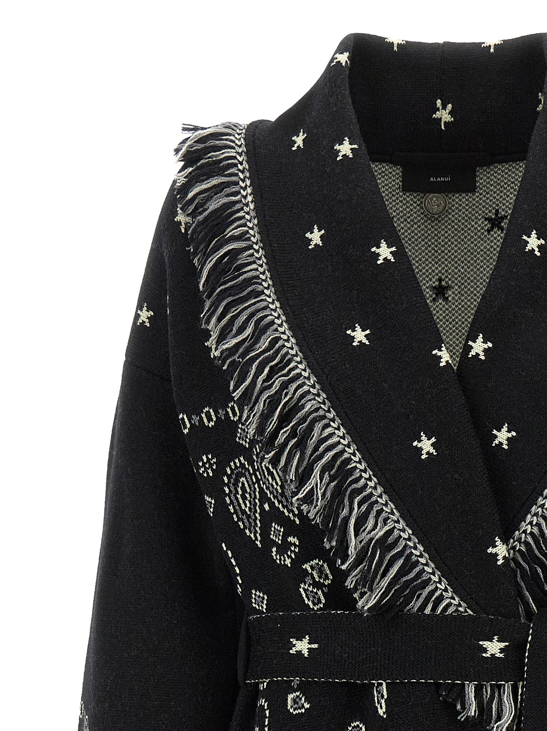 Black Virgin Wool Coat