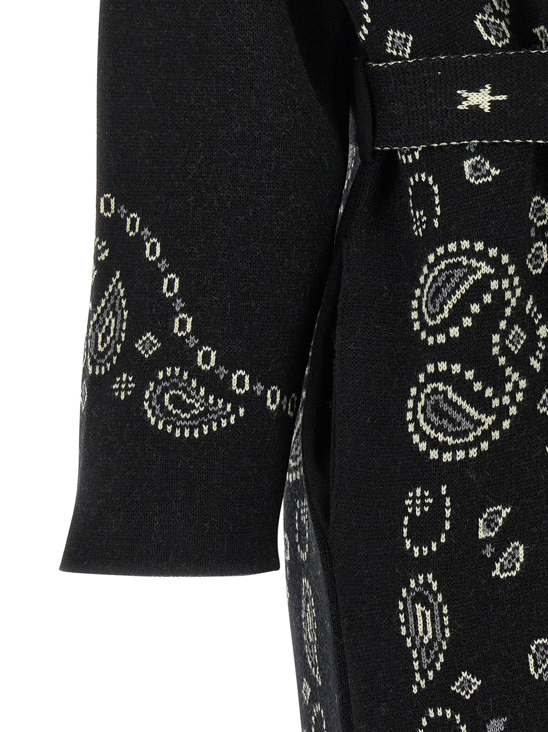 Black Virgin Wool Coat