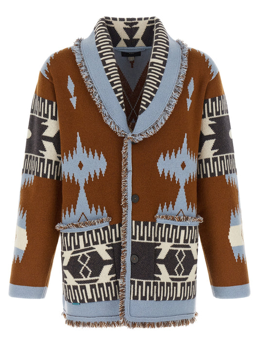 Multicolor Cashmere Cardigan