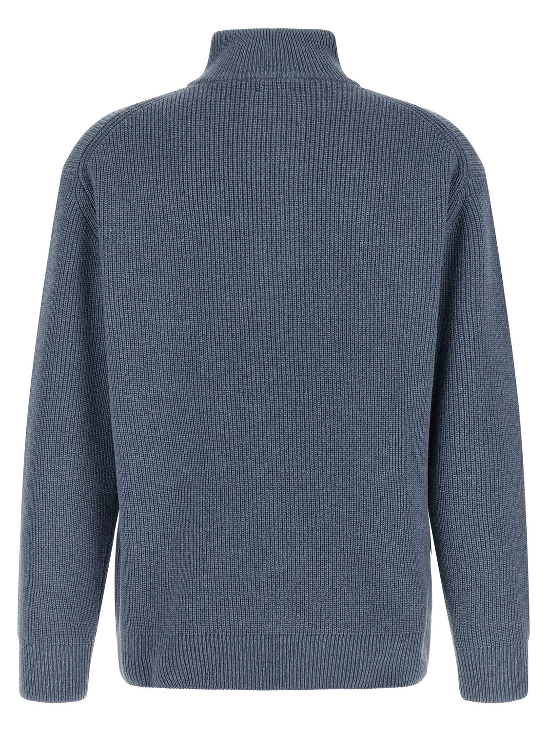 Blue Wool Cardigan