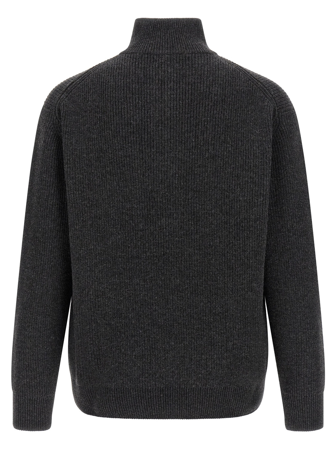 Gray Wool Cardigan
