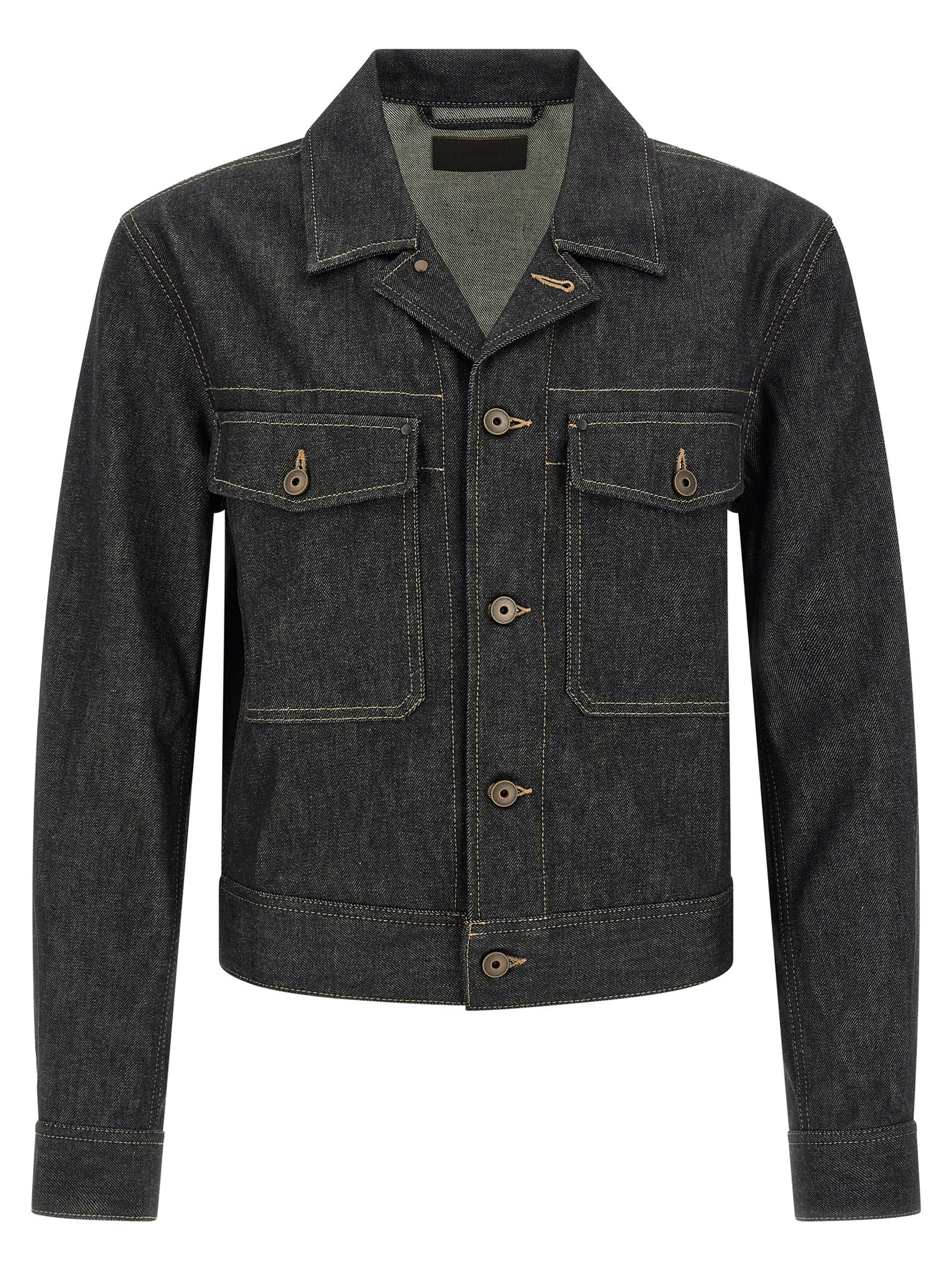 Blue Cotton Denim Jacket