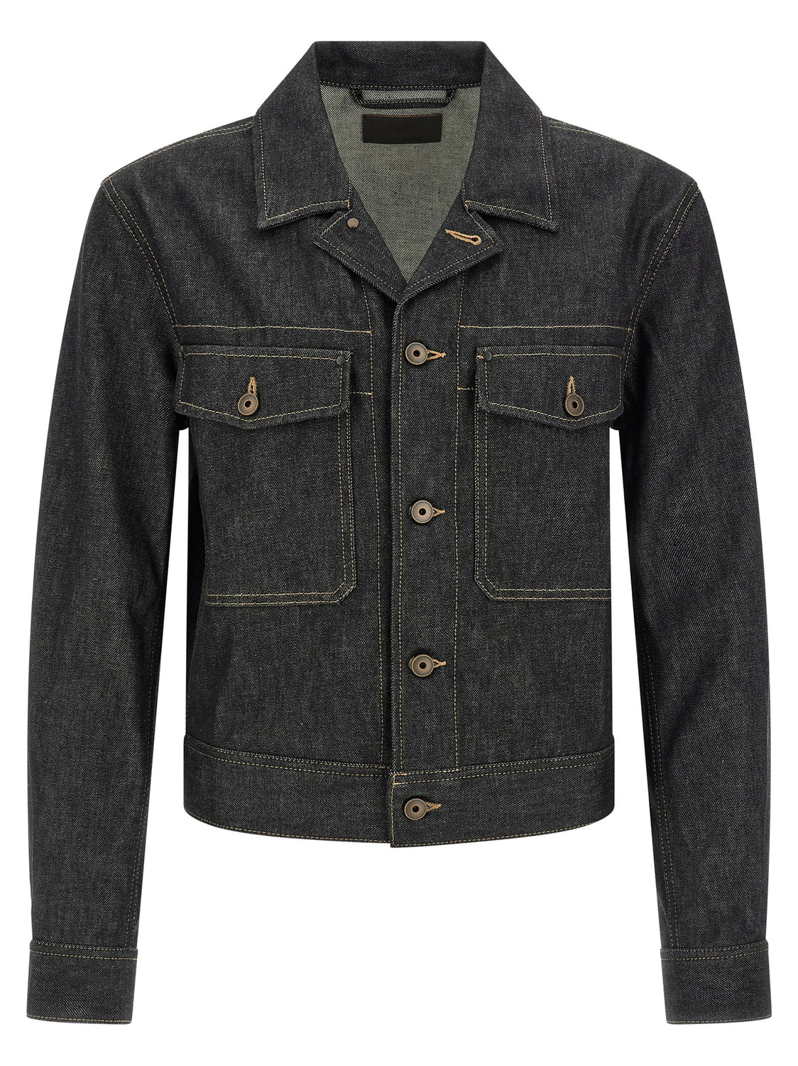 Blue Cotton Denim Jacket