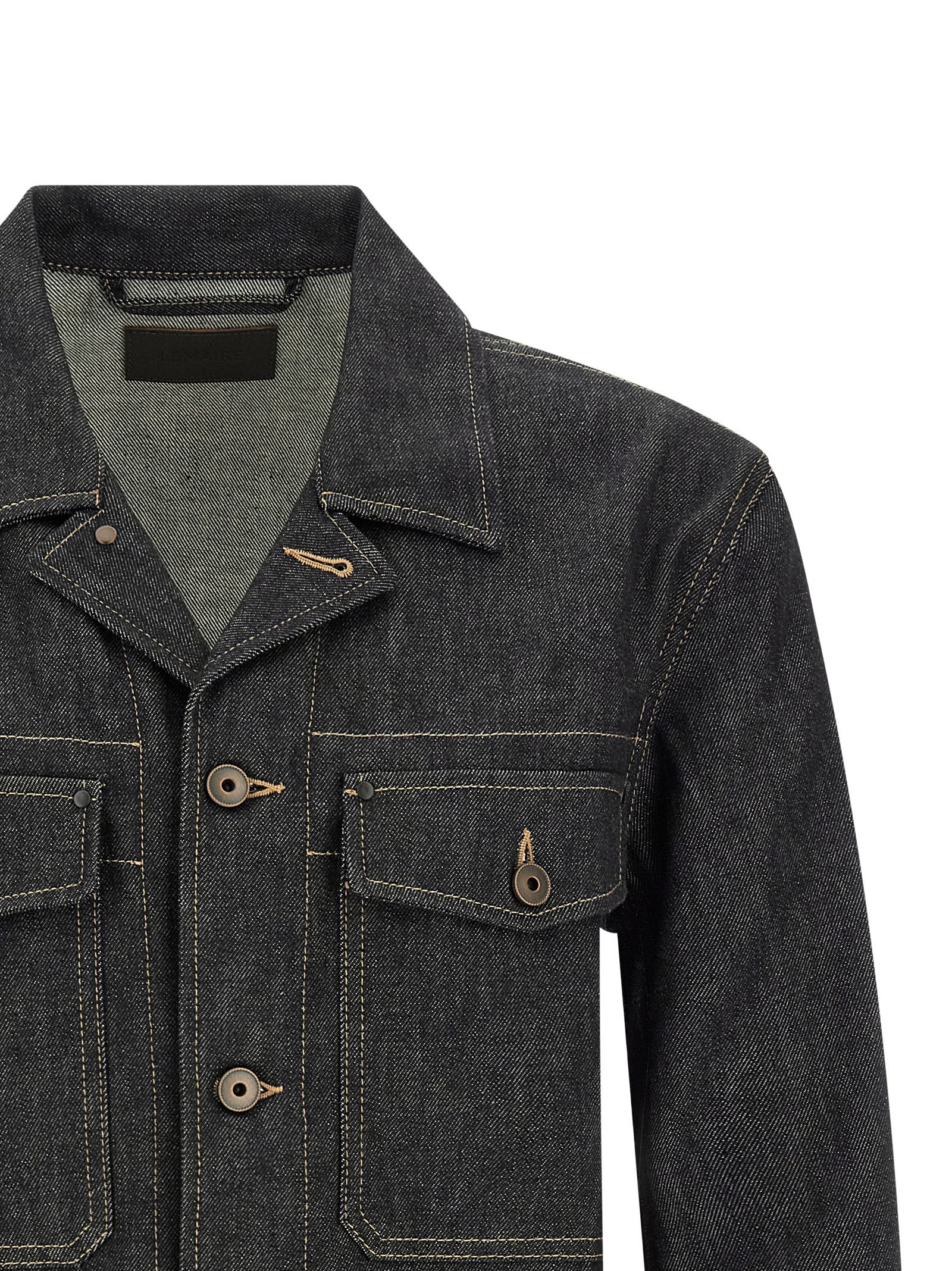 Blue Cotton Denim Jacket