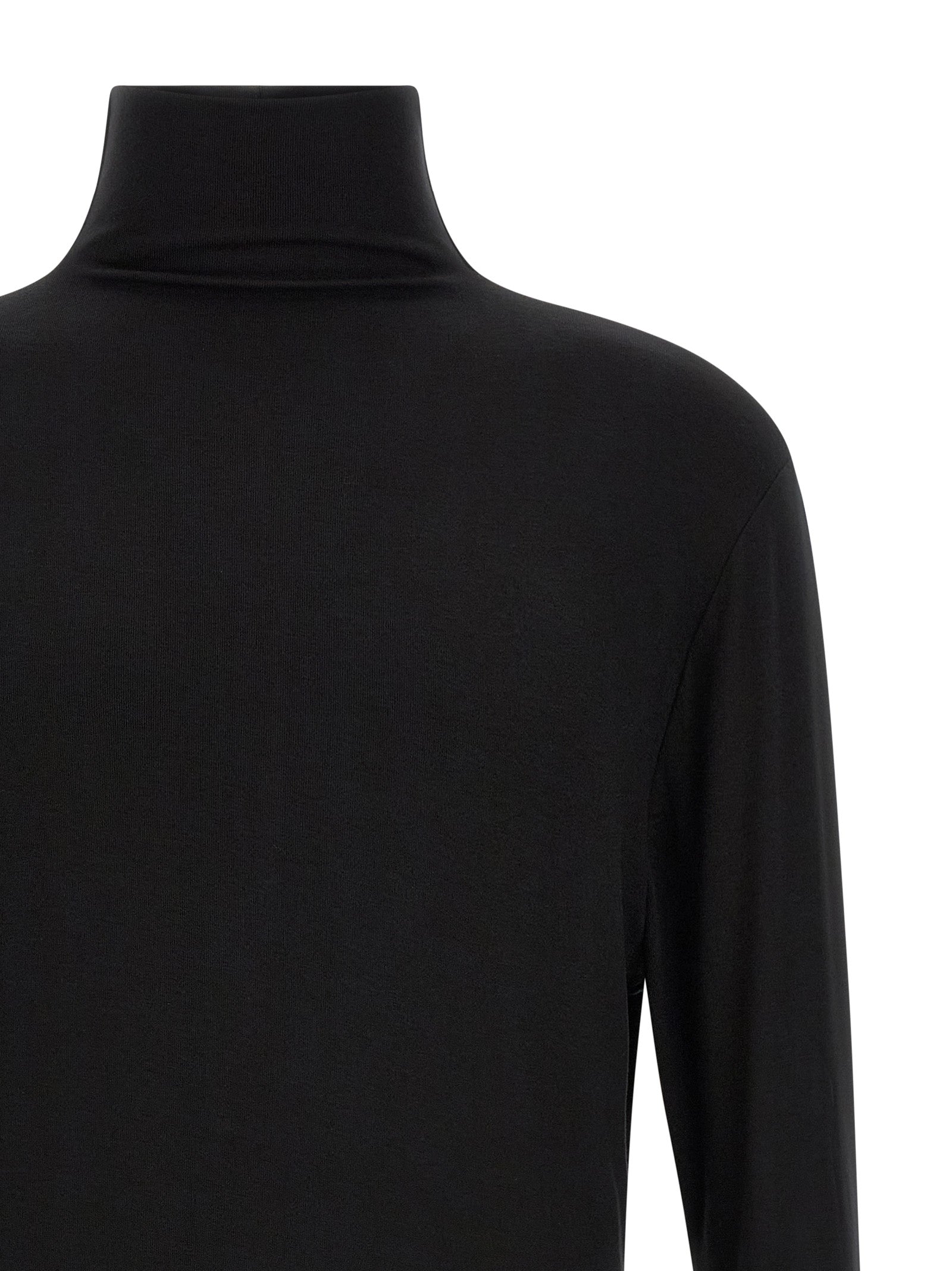 Black Viscose Cardigan