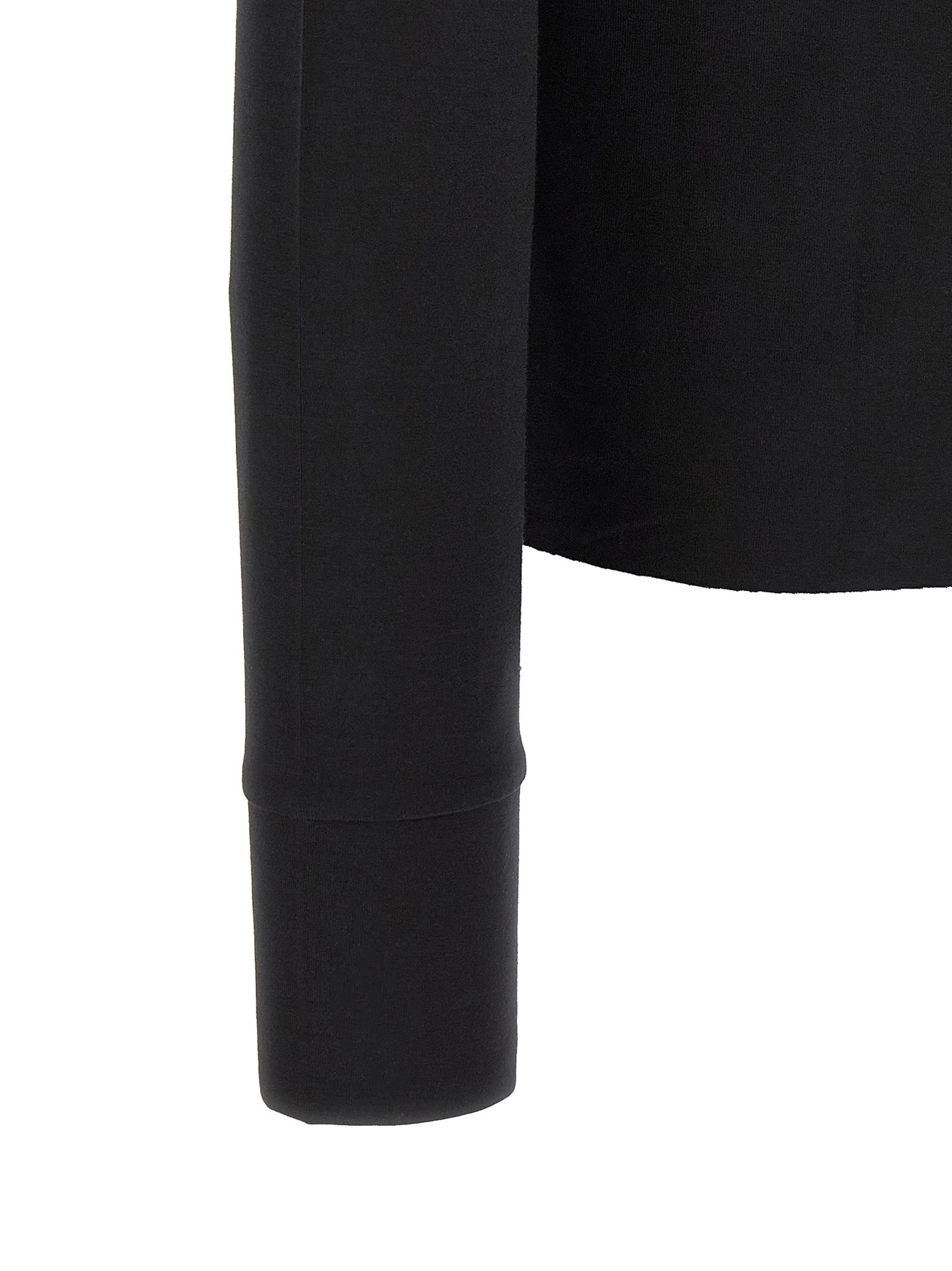 Black Viscose Cardigan