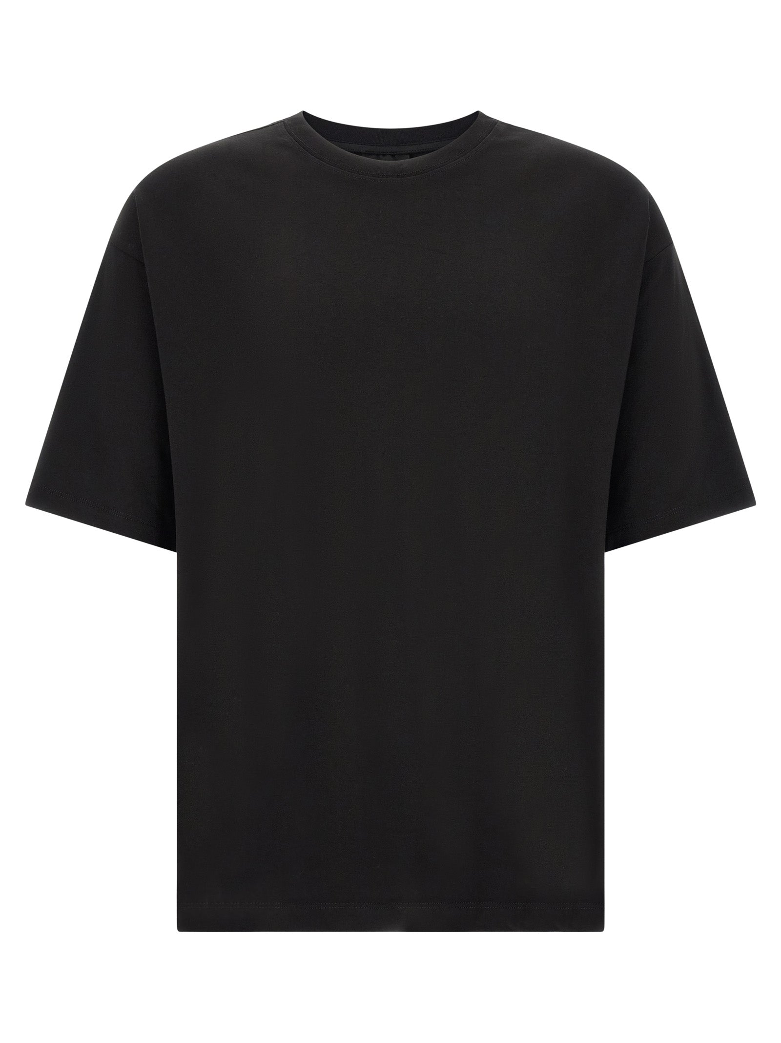 Black Cotton T-Shirt