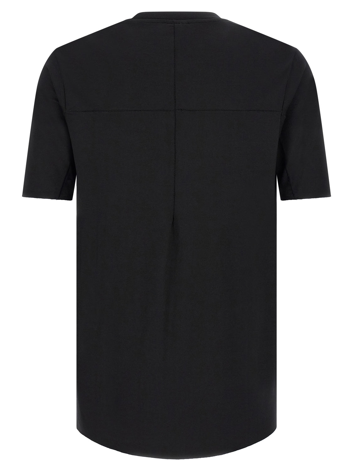 Black Viscose T-Shirt