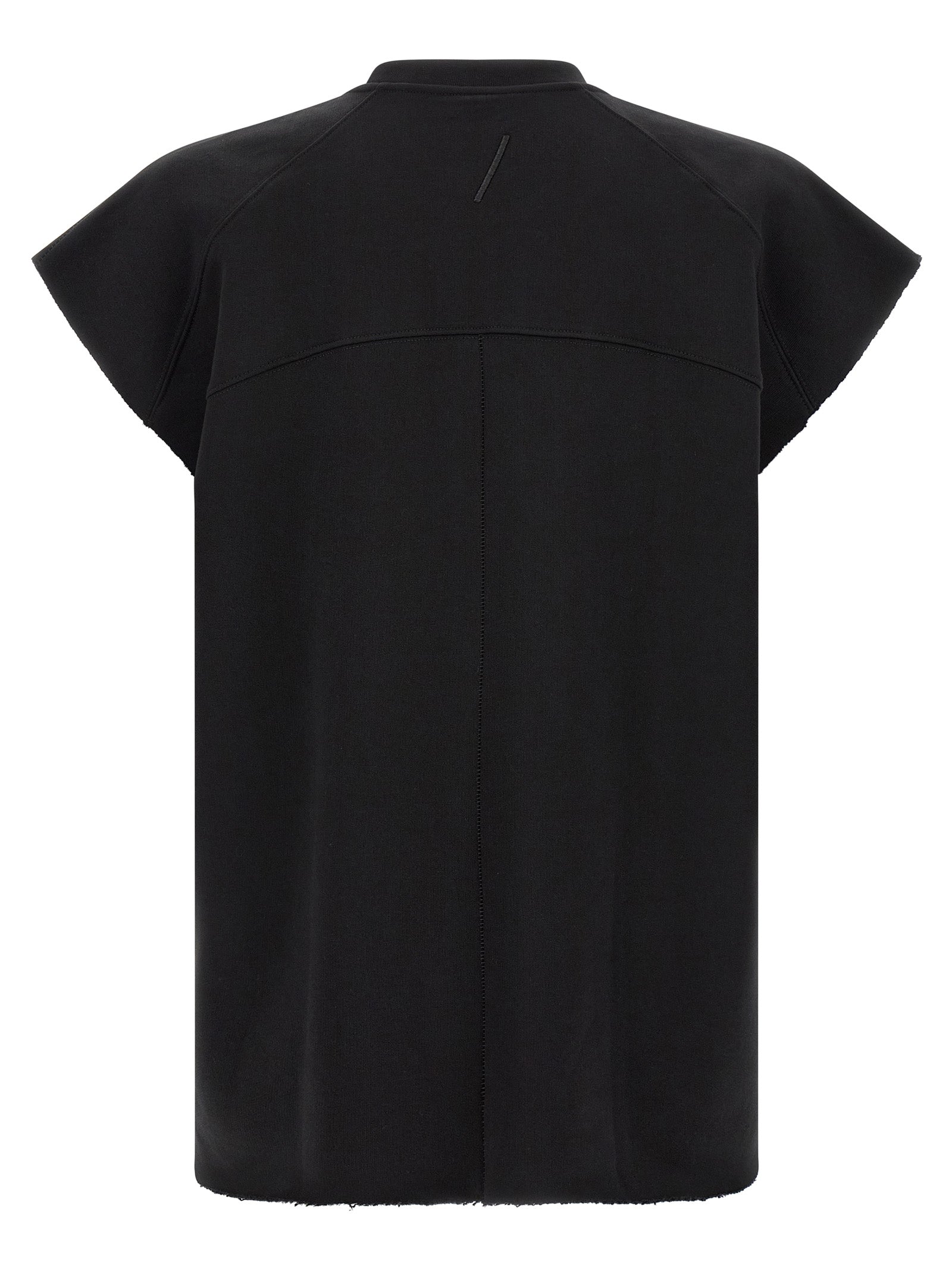 Black Cotton Sweatshirt