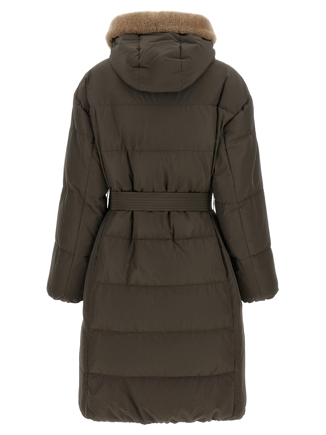 Bicolor Cotton Coat