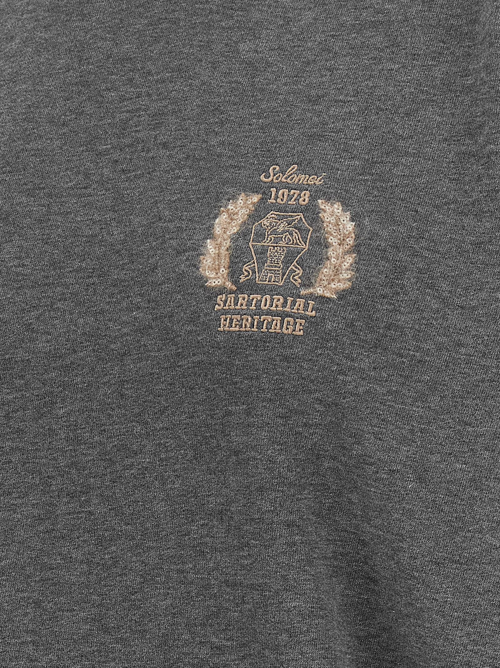Gray Cotton Sweatshirt