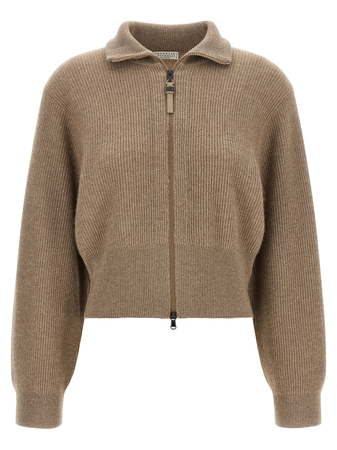 Brown Cashmere Cardigan
