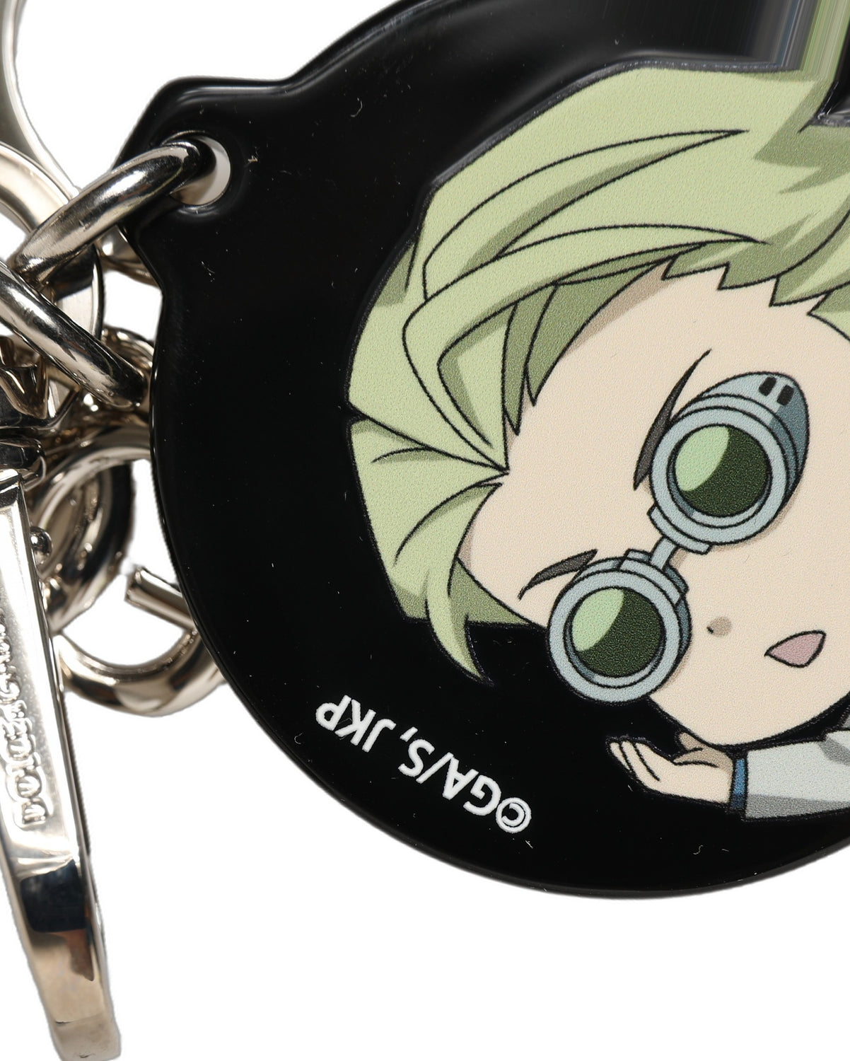 Black Kaisen Kento Nanami Charm Metal Keychain Keyring