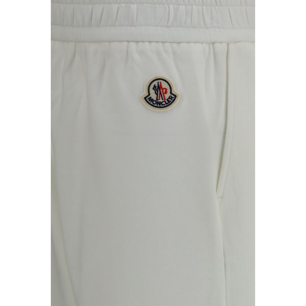White Cotton Casual Pants