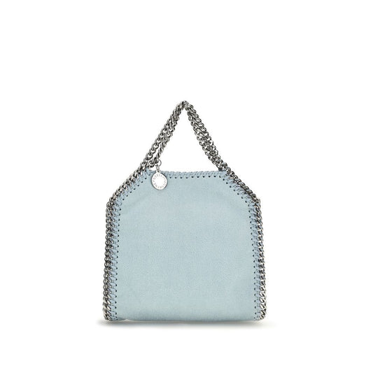 Blue Polyester Handbag