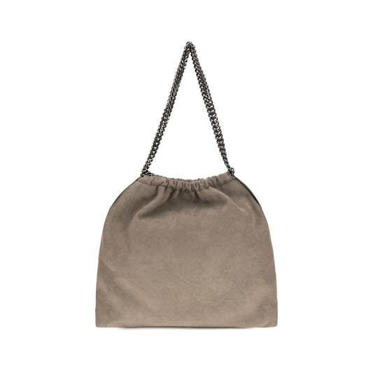 Beige Polyester Shoulder Bag