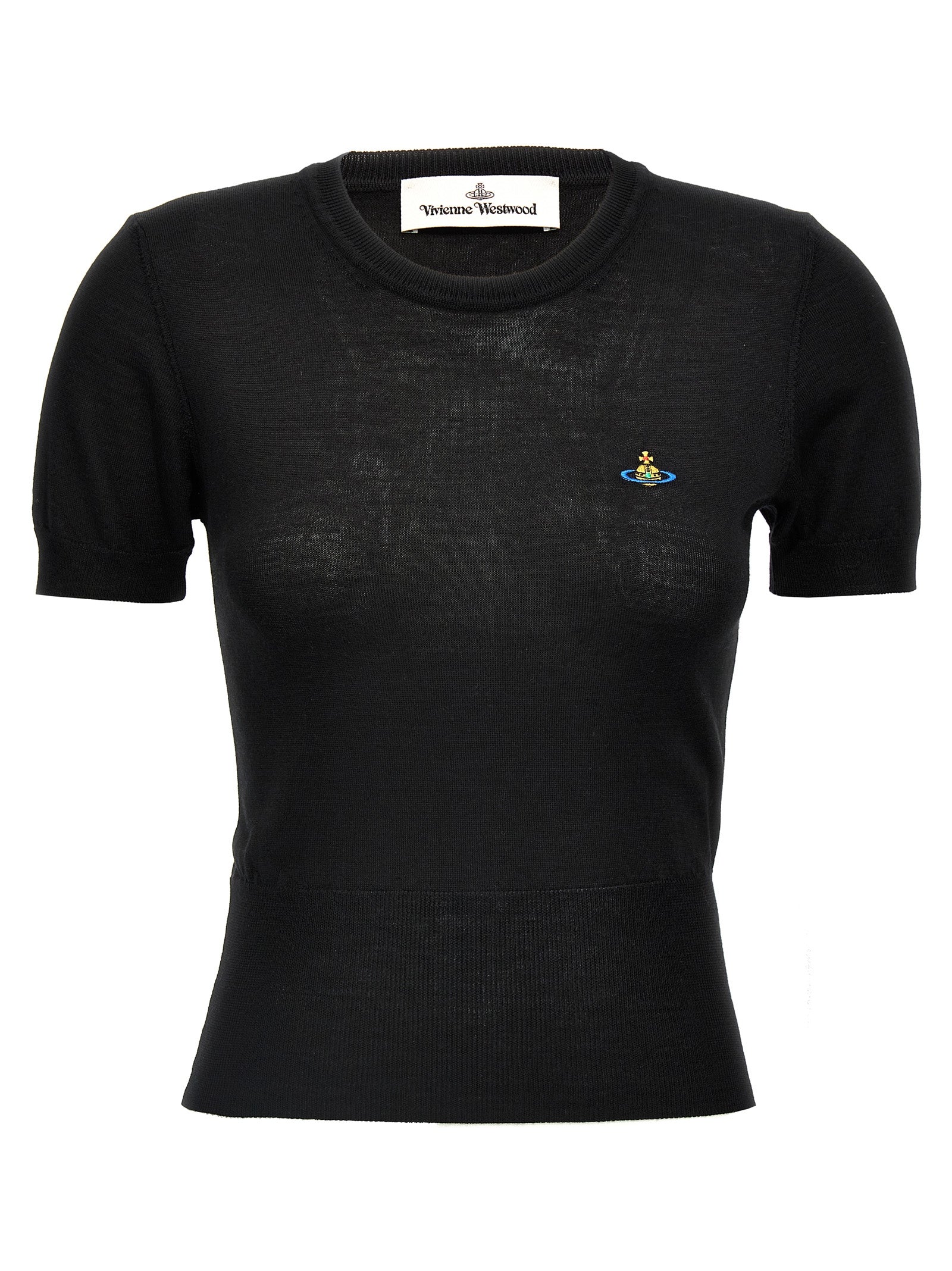Black Cotton T-Shirt