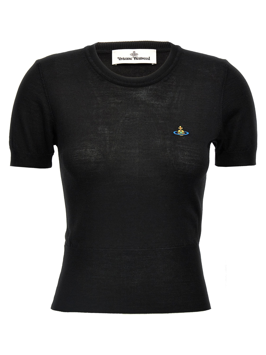 Black Cotton T-Shirt