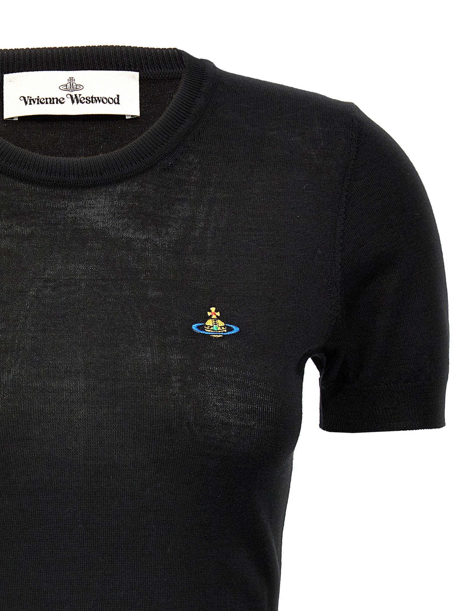 Black Cotton T-Shirt