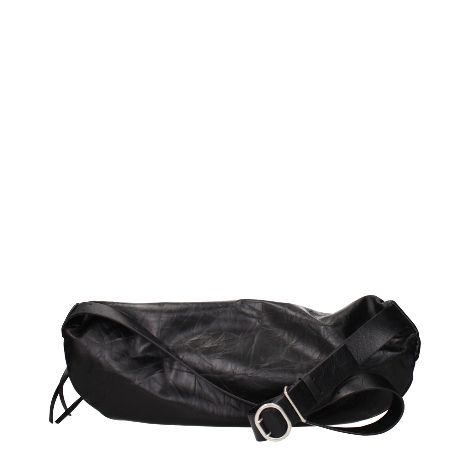 Black Leather Backpack