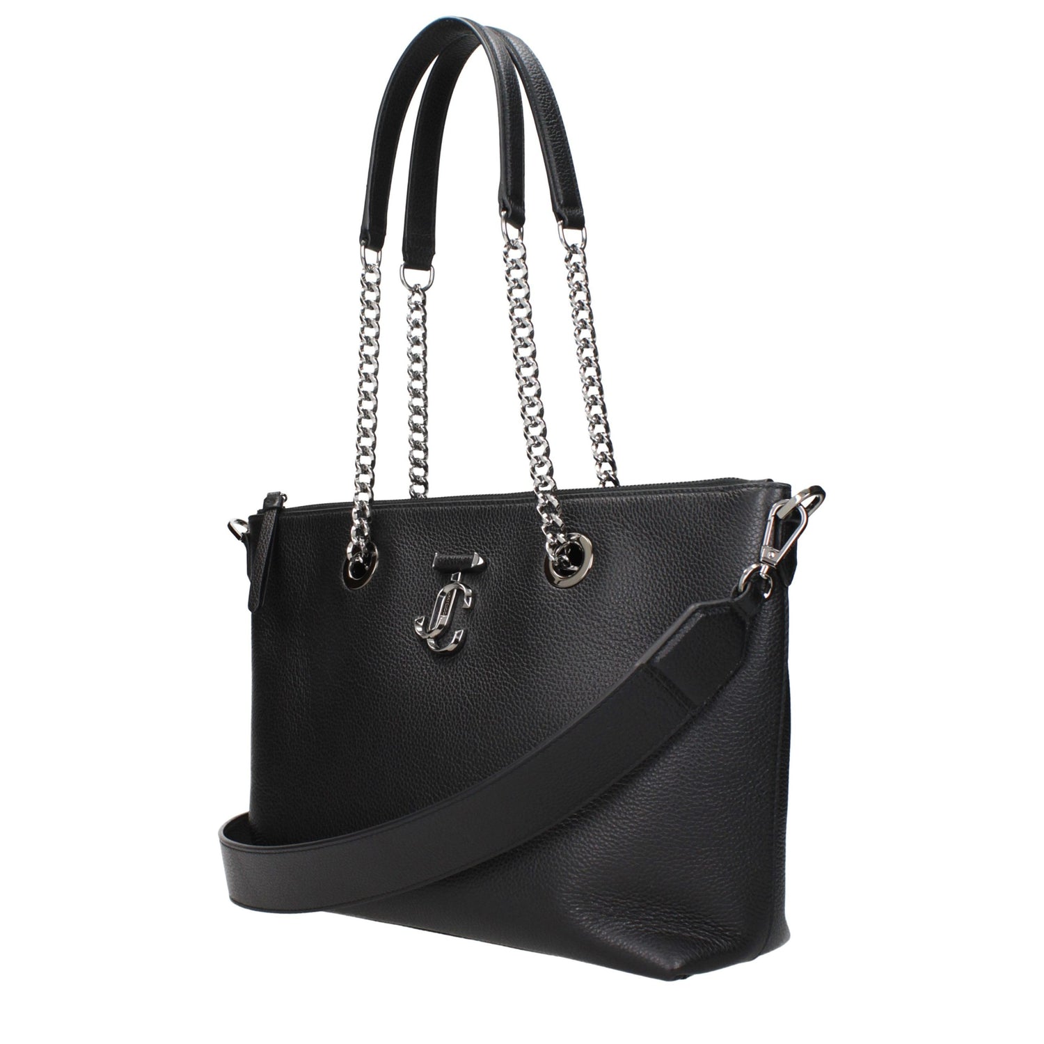 Black Leather Shoulder Bag