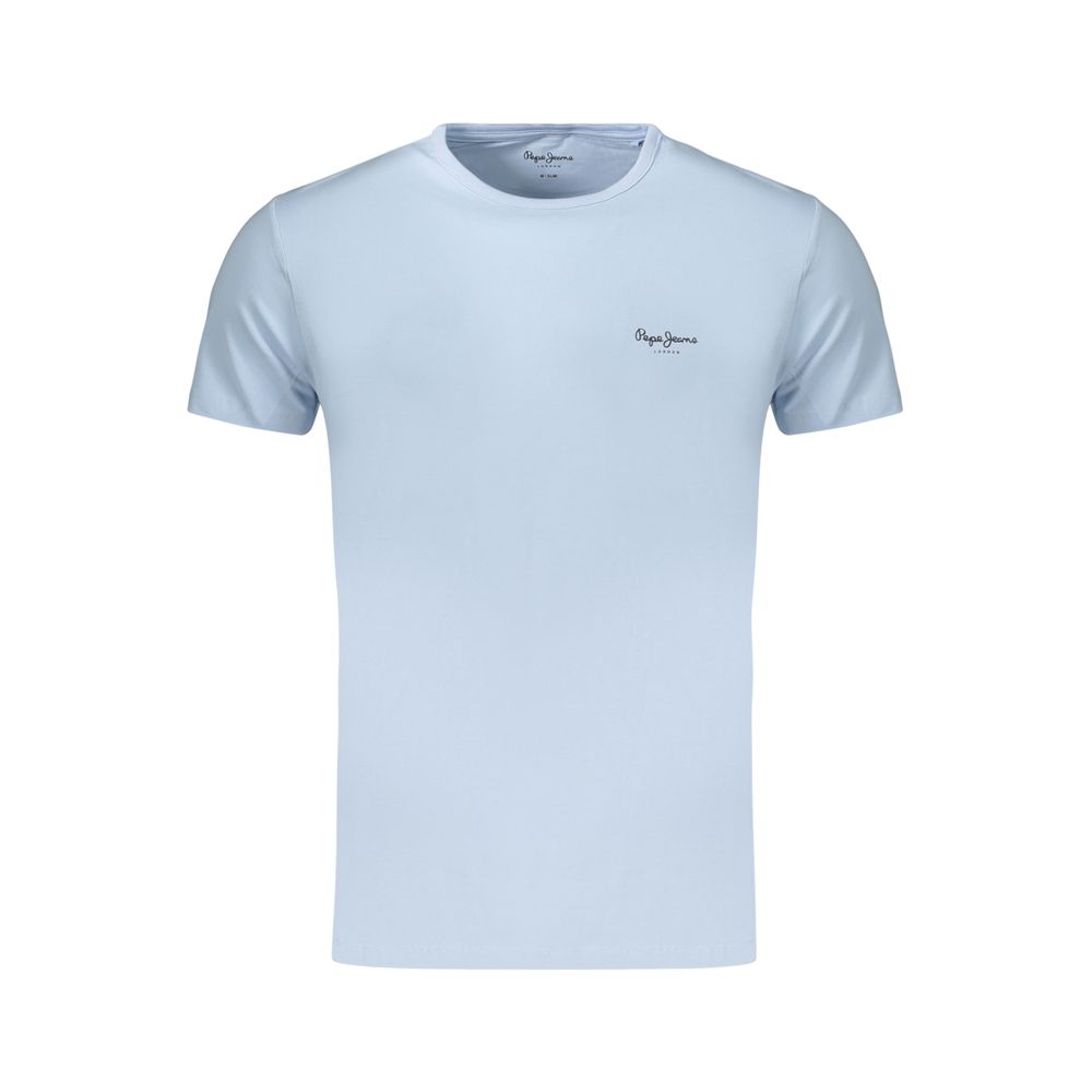 Azzurro Cotton Mens T-Shirt