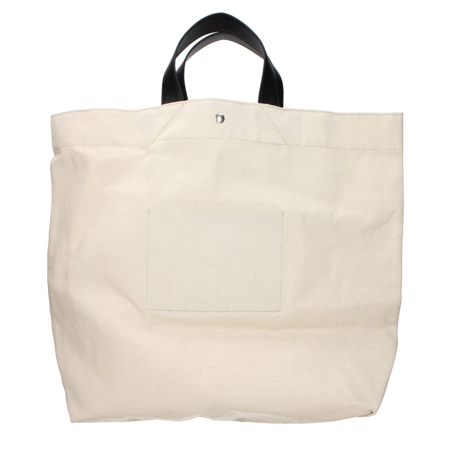 Beige Fabric Handbag