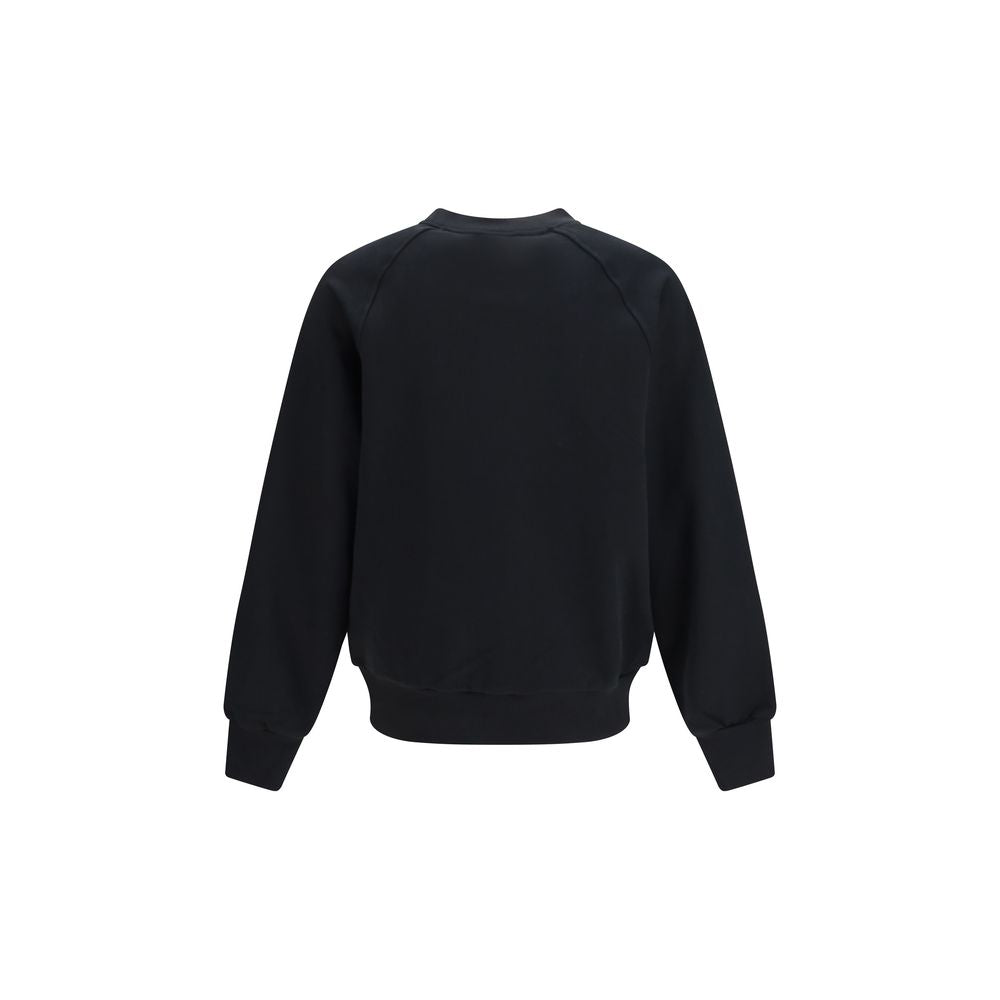 Black Polyester Sweatshirt