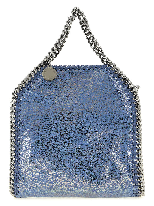 Blue Polyester Handbag