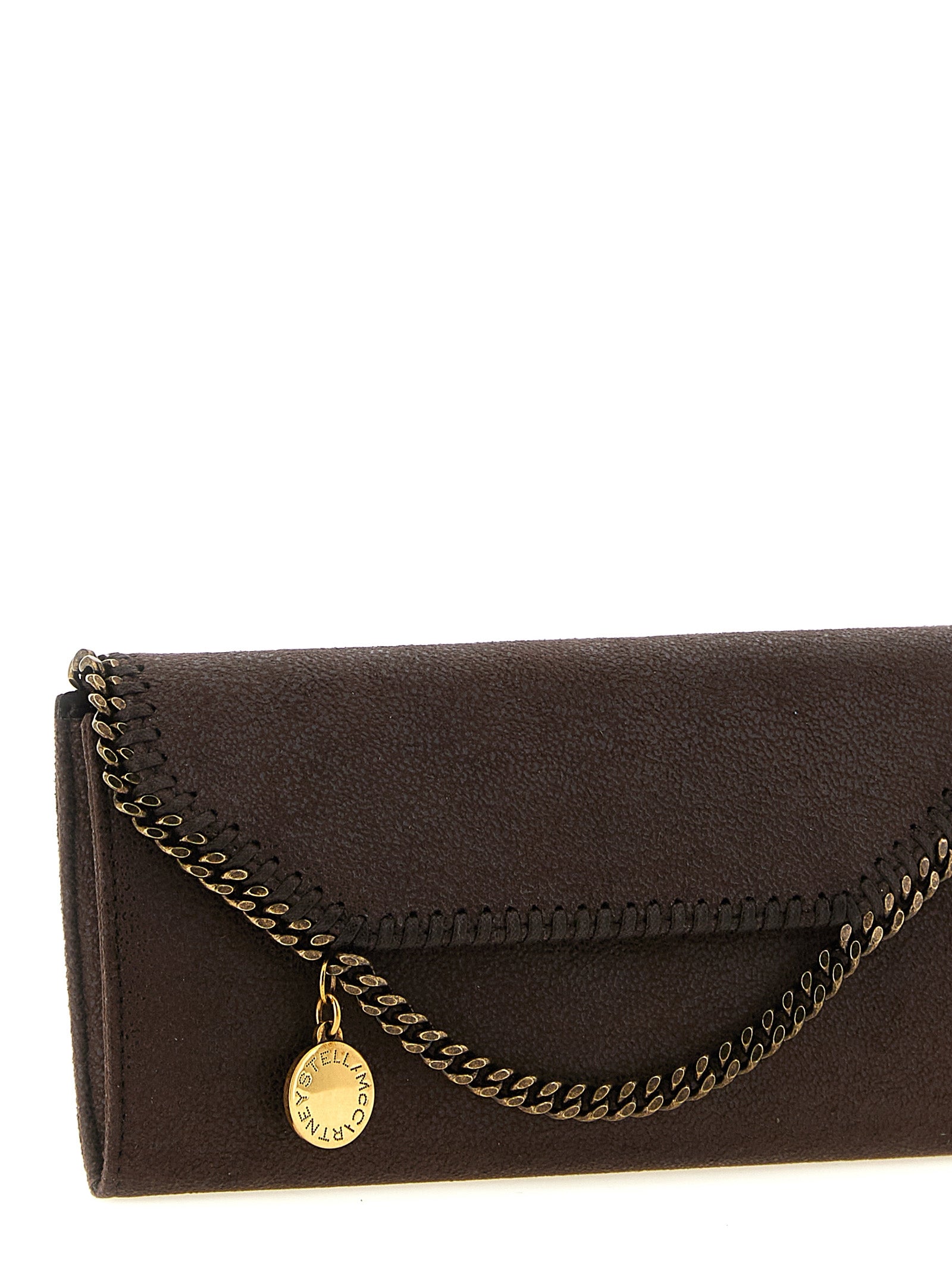Brown Polyester Cardholder